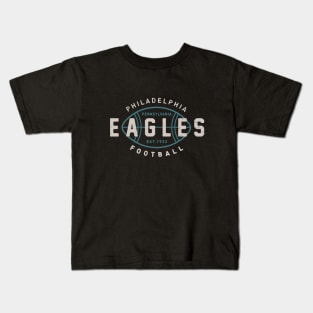 Vintage Philadelphia Eagles 5 by Buck Tee Originals Kids T-Shirt
